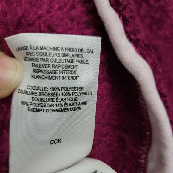 Womens Mountain Hardwear Teddy Purple Pullover Size Medium - Picture 5 of 10